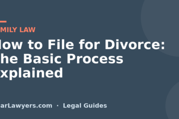 How to File for Divorce: The Basic Process Explained